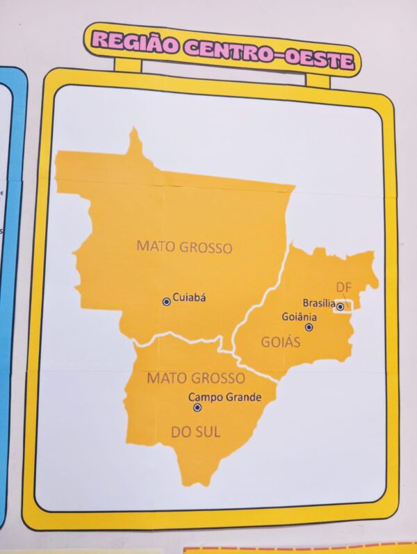 Kit Educacional Região Centro-Oeste do Brasil! 🌍 - Imagem 7