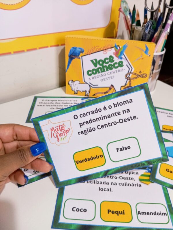 Kit Educacional Região Centro-Oeste do Brasil! 🌍 - Imagem 3