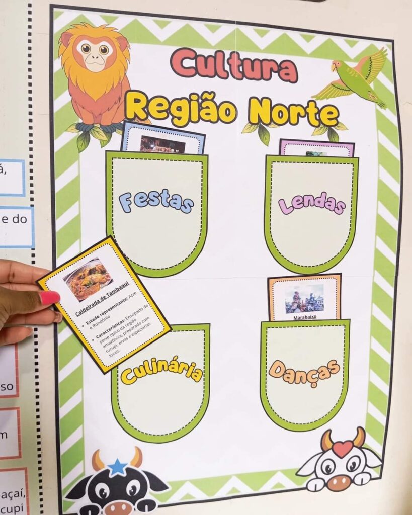Kit Educacional sobre a Região Norte do Brasil! 🌎 – Aula Criativa