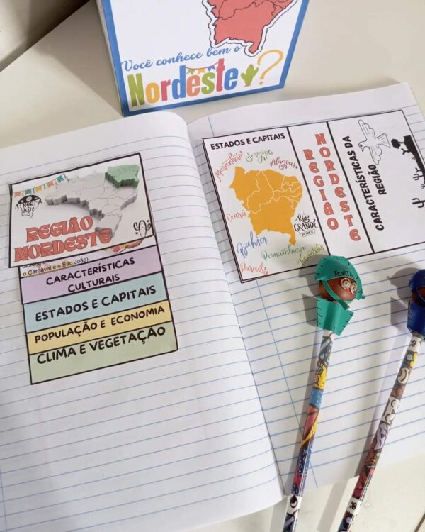 Kit educacional sobre Região Nordeste do Brasil! - Imagem 4