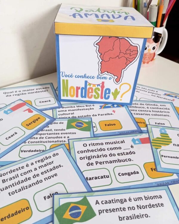 Kit educacional sobre Região Nordeste do Brasil! - Imagem 7