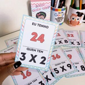 ♣️Jogo Quem Tem? Eu Tenho... - MULTIPLICAÇÃO ✖️