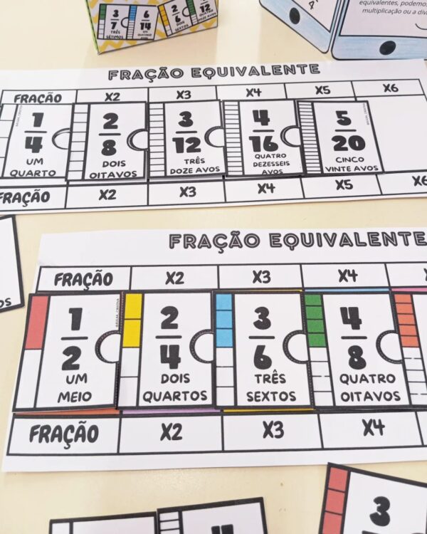 Identificando Frações Equivalentes! 🎉📚 - Imagem 8