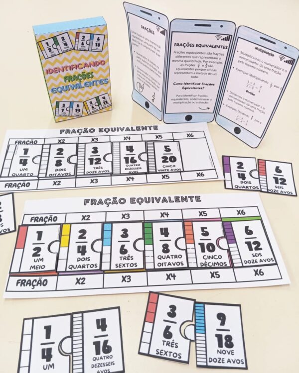 Identificando Frações Equivalentes! 🎉📚