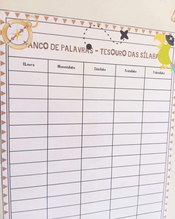 🦜 Tesouro de Sílabas 🪙 - Imagem 4