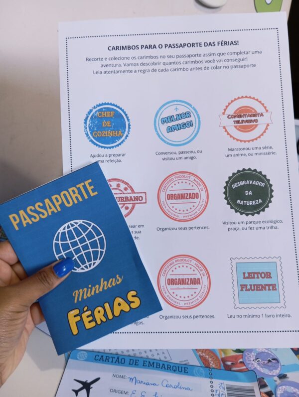 Kit Férias - Lembrancinhas e Atividades ✨🌟 - Imagem 11