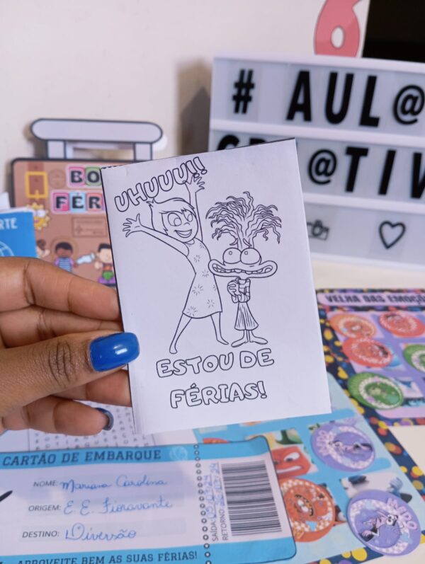 Kit Férias - Lembrancinhas e Atividades ✨🌟 - Imagem 10