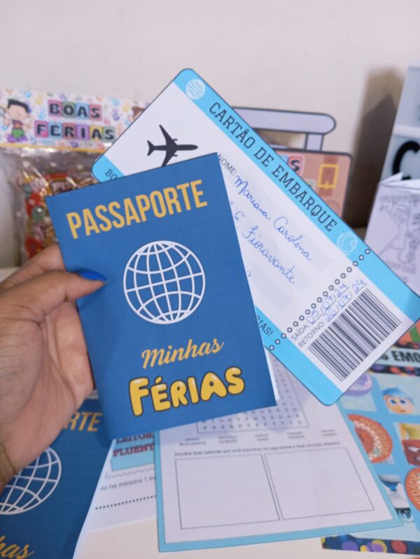 Kit Férias - Lembrancinhas e Atividades ✨🌟 - Imagem 5