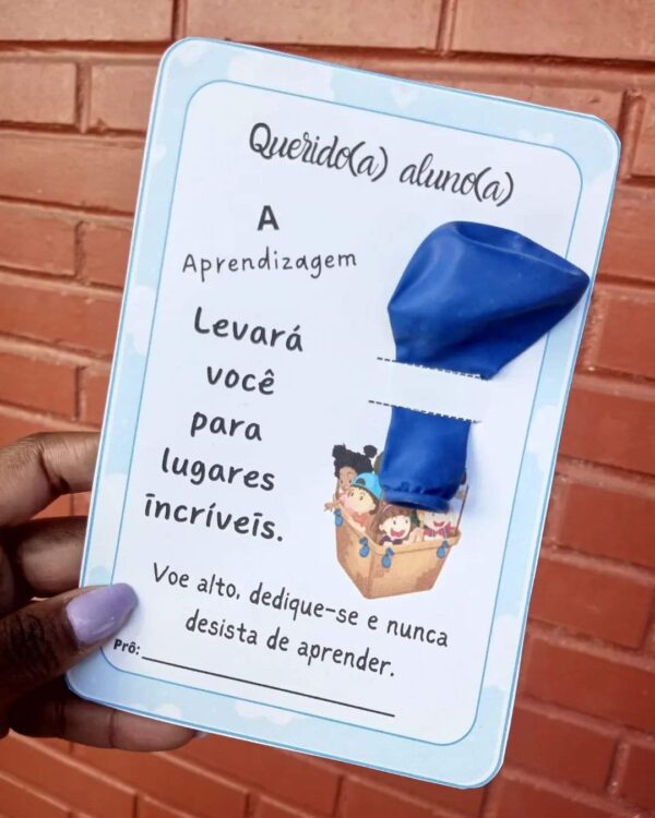 Voltas às Aulas tema Balões - Lembrancinhas - Imagem 6