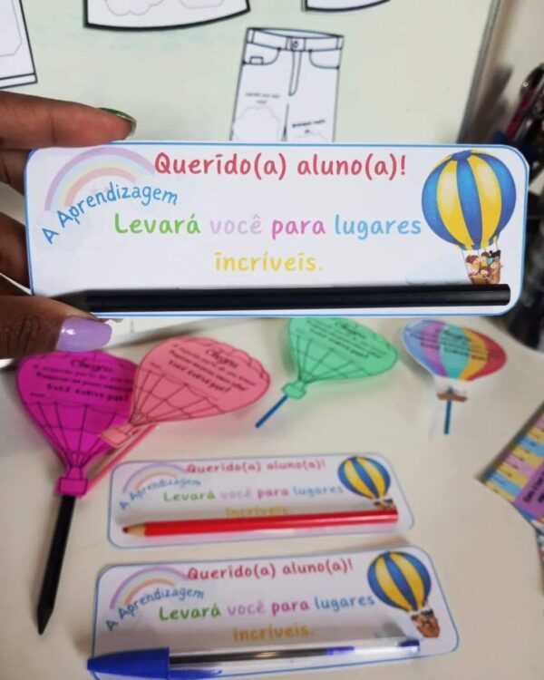 Voltas às Aulas tema Balões - Lembrancinhas - Imagem 5
