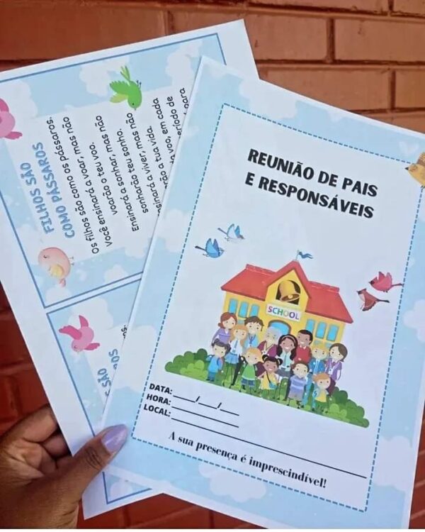 🐦 Reunião de Pais - Tema Pássaros 🐦 - Imagem 5