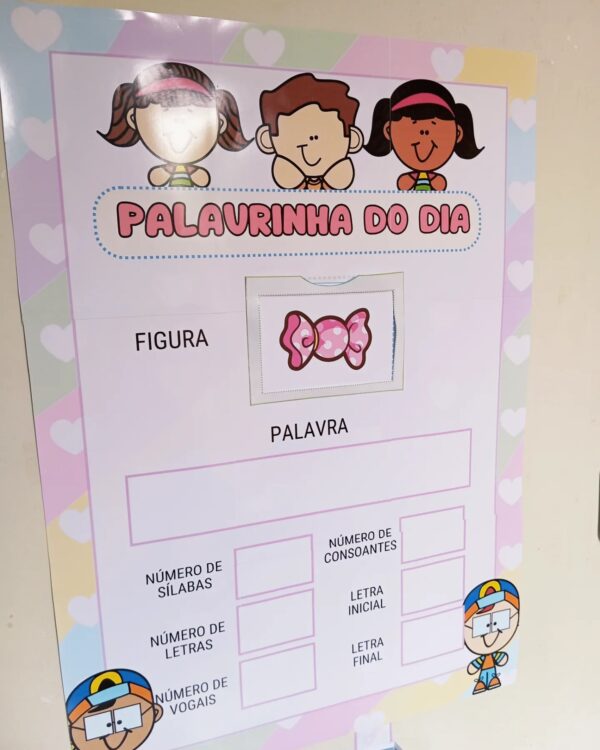 ✏️Palavra do dia - Tema colorido✏️ - Imagem 5