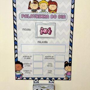 ✏️Palavra do dia - Tema azul ✏️