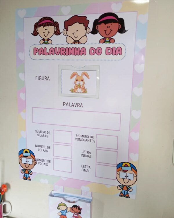 ✏️Palavra do dia - Tema colorido✏️ - Imagem 3