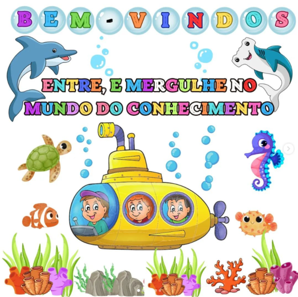 🐬 Painel Volta às Aulas 🐳