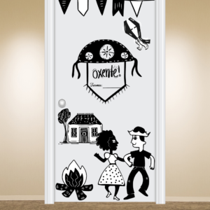 🎉Decoração de Portas para Festa Junina! ✨