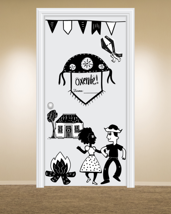 🎉Decoração de Portas para Festa Junina! ✨