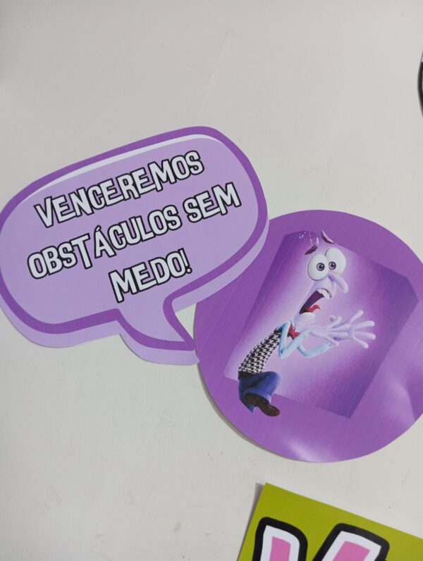 Painel de Volta às Aulas com o Tema do Filme Divertidamente! 🎉📚 - Imagem 7