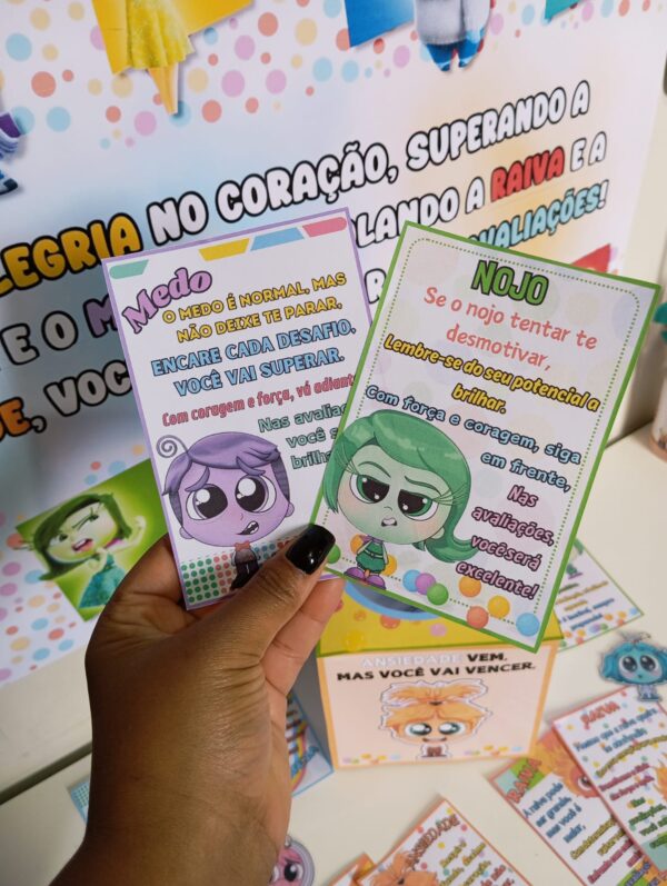 🎈Incentivo para as Avaliações - Tema Divertidamente! 🎉 - Imagem 5