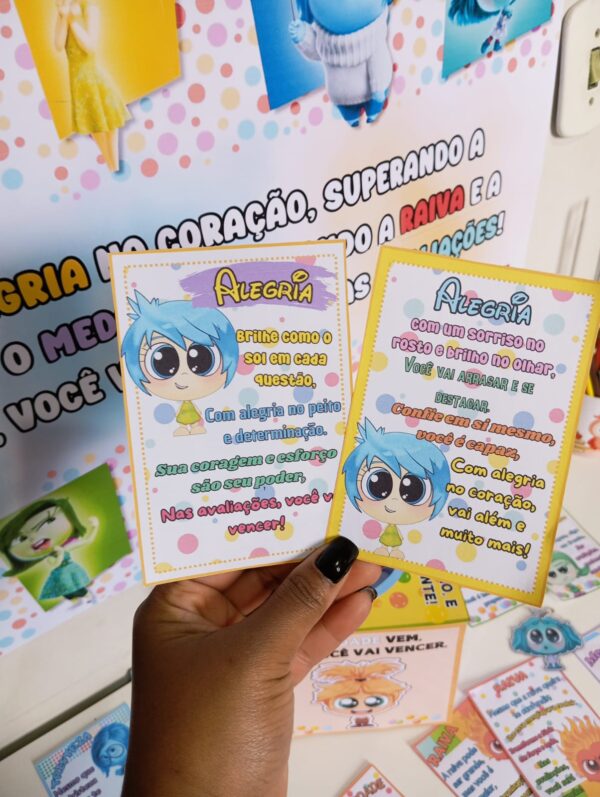 🎈Incentivo para as Avaliações - Tema Divertidamente! 🎉 - Imagem 4