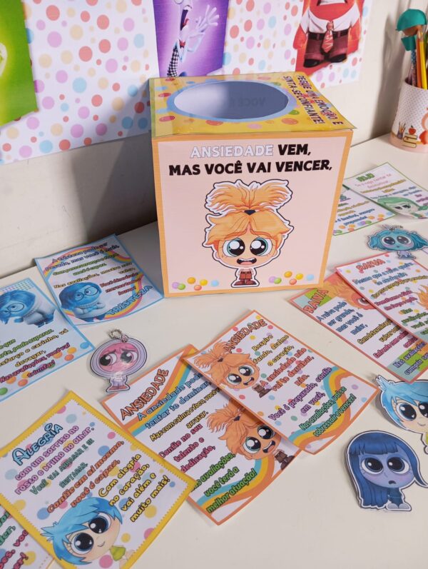 🎈Incentivo para as Avaliações - Tema Divertidamente! 🎉 - Imagem 2