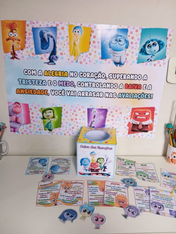 🎈Incentivo para as Avaliações - Tema Divertidamente! 🎉