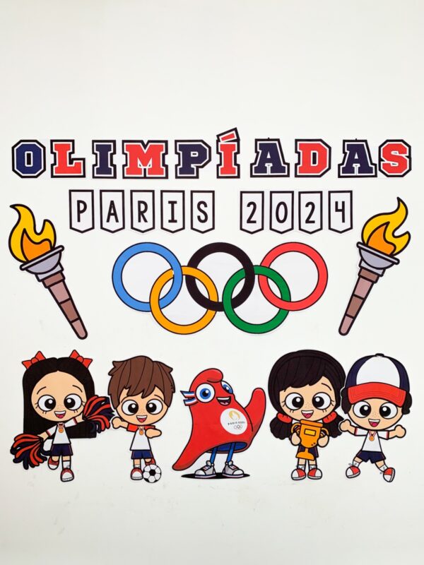 Painel das Olimpíadas! 🏅🌟