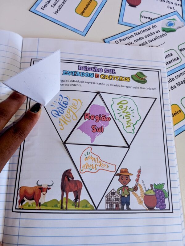 🌟Kit Educativo da Região Sul do Brasil! 🌟 - Imagem 11