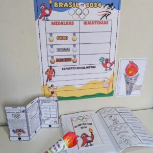 OLIMPÍADAS - QUADRO DE MEDALHAS E ATIVIDADES