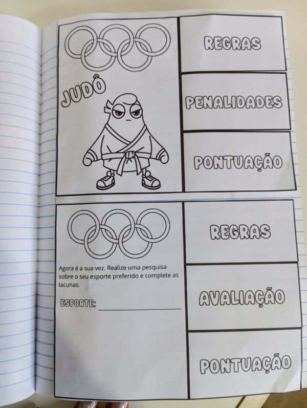 OLIMPÍADAS - QUADRO DE MEDALHAS E ATIVIDADES - Imagem 2