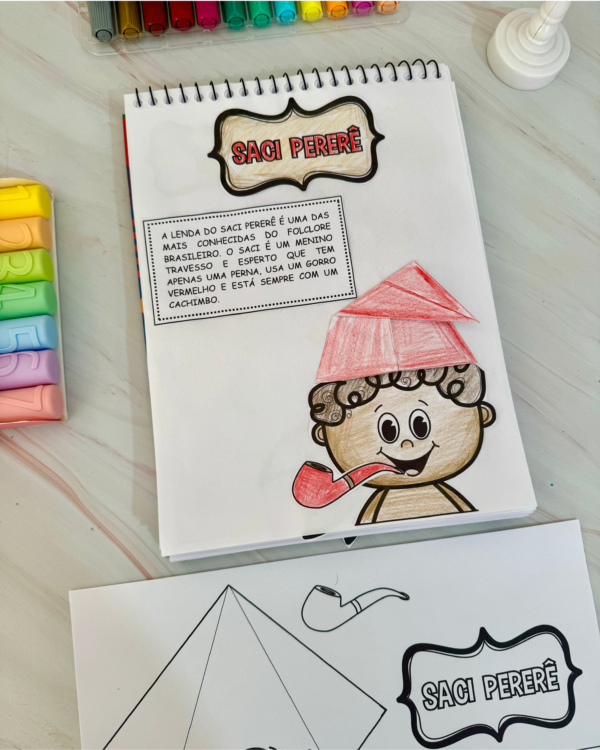 ✨🎨 Atividades de Artes - Folclore Brasileiro! ✨🎨 - Imagem 6