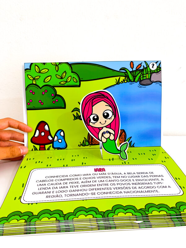 📚✨ Livro 3D do Folclore Brasileiro! ✨📚 - Imagem 4