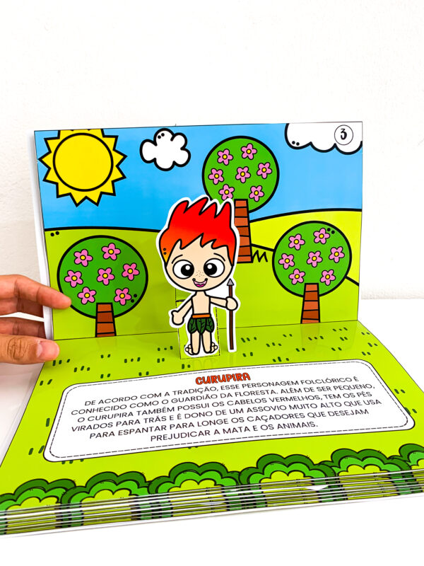 📚✨ Livro 3D do Folclore Brasileiro! ✨📚 - Imagem 3