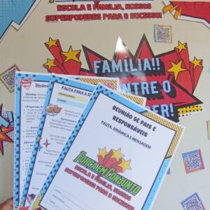 KIT REUNIÃO DE PAIS - TEMA SUPER HERÓIS! 🦸‍♀️