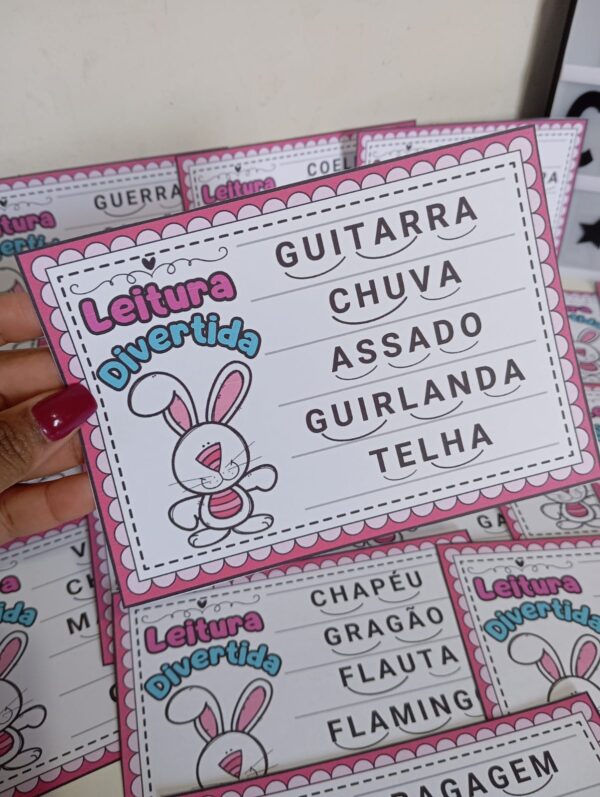 📝 Fichas de Leitura Divertida - Sílabas Complexas 📝 - Imagem 2