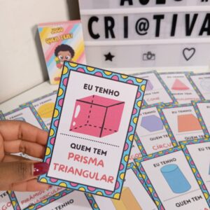 Jogo "Quem Tem? Eu Tenho... Geometria"