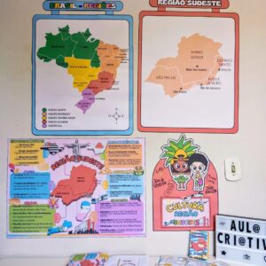 Kit Educativo da Região Sudeste do Brasil! 🌟