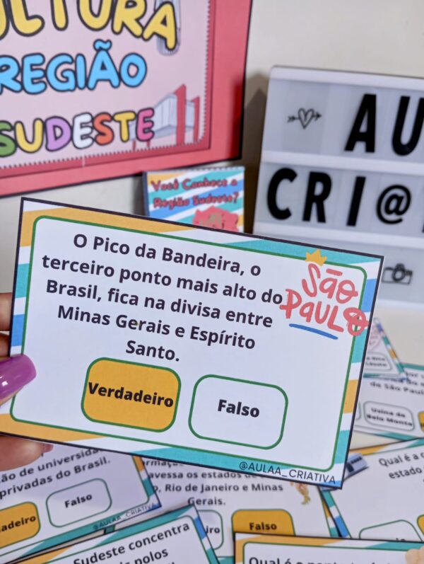 Kit Educativo da Região Sudeste do Brasil! 🌟 - Imagem 4