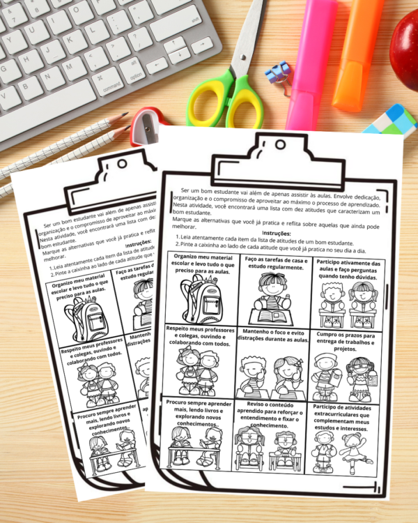 📚✨ Kit Dia do Estudante - Educação Infantil ✨📚 - Imagem 2