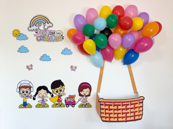 🎈🍬 Painel Balão Dia das Crianças 🎈🍬 - Imagem 4