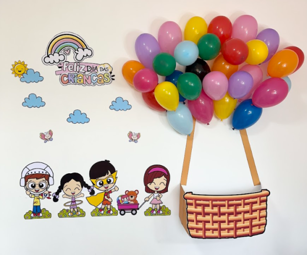 🎈🍬 Painel Balão Dia das Crianças 🎈🍬 - Imagem 2