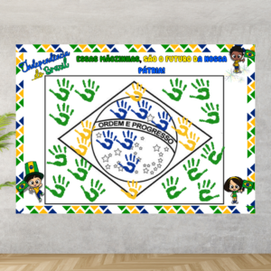 Lançamento Especial! Painel Colaborativo Bandeira do Brasil!