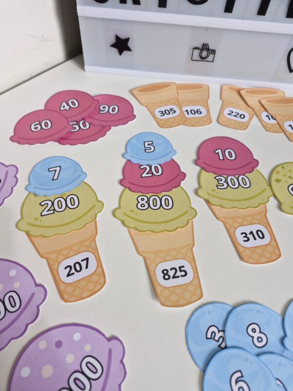 🎉Sorvete do Valor Posicional 🍦 🎉