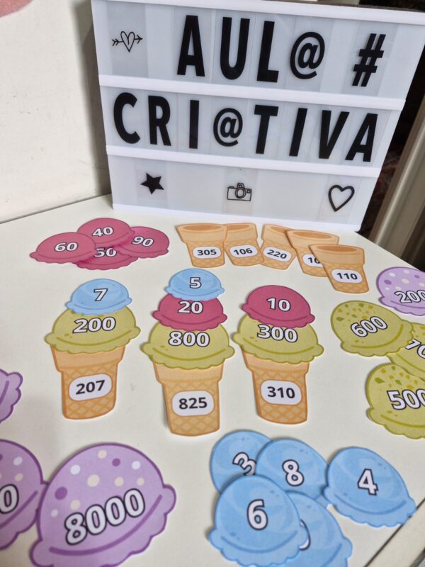 🎉Sorvete do Valor Posicional 🍦 🎉 - Imagem 5
