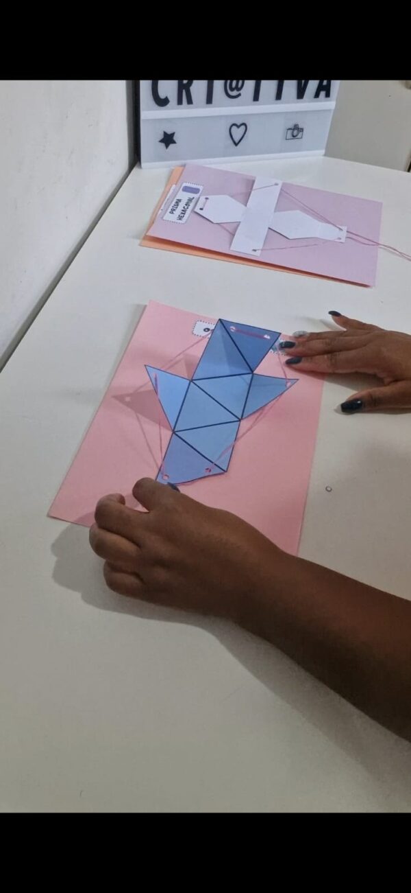 🧩✨Figuras Geométricas Planas e Espaciais com Barbante ✨🧩 - Imagem 3