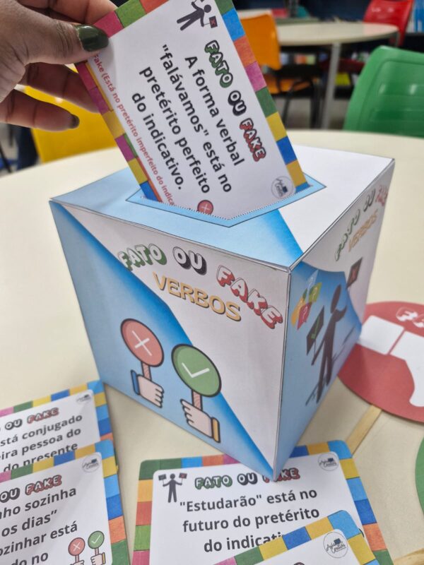 📚 Jogo Pedagógico: Fato ou Fake dos Verbos! 📝 - Imagem 6