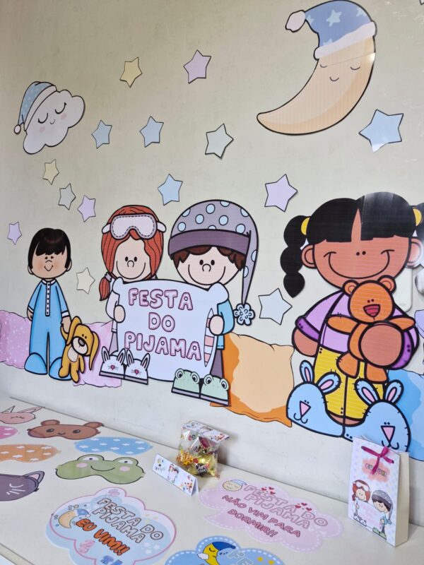 🌙🎉Painel Dia do Pijama e Lembrancinhas 🎉🌙 - Imagem 5
