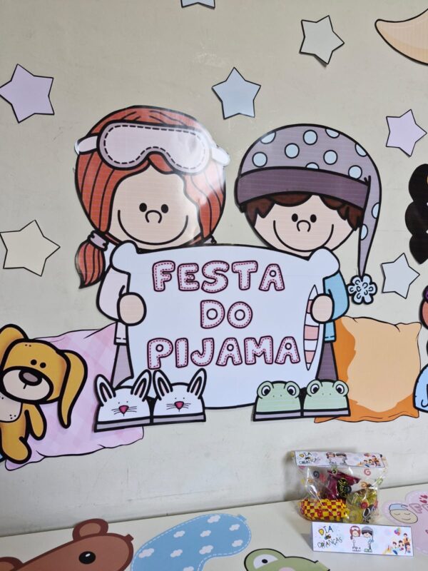 🌙🎉Painel Dia do Pijama e Lembrancinhas 🎉🌙 - Imagem 4