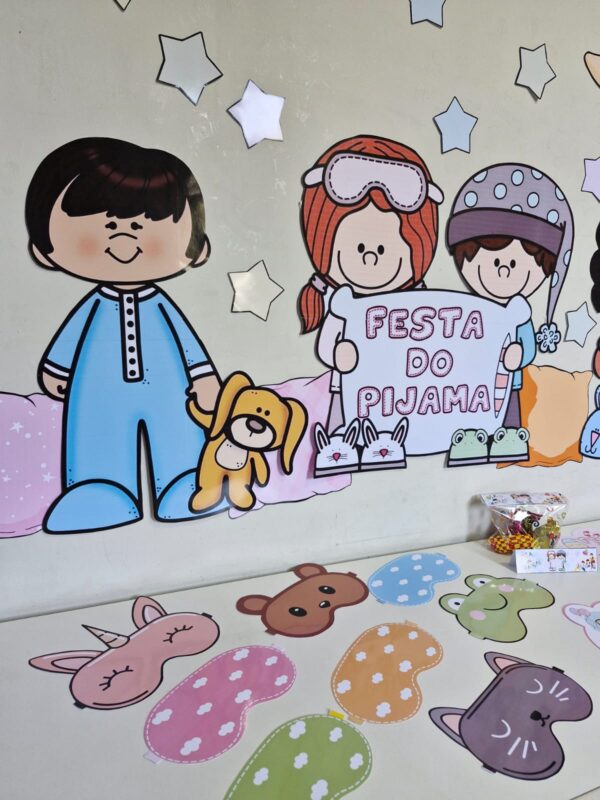 🌙🎉Painel Dia do Pijama e Lembrancinhas 🎉🌙 - Imagem 3
