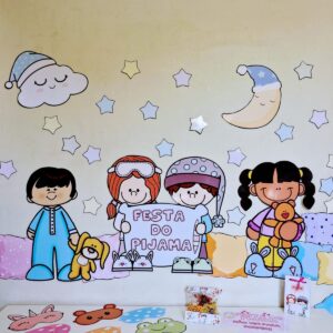 🌙🎉Painel Dia do Pijama e Lembrancinhas 🎉🌙